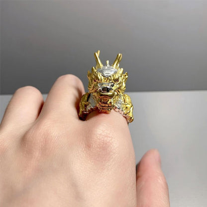 Vintage Golden Dragon - Domineering Fashion Ring