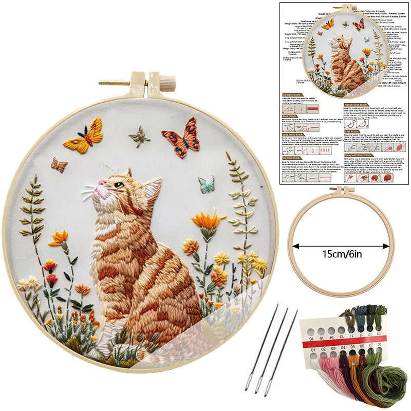 Embroidery Kit DIY for Adult Beginner