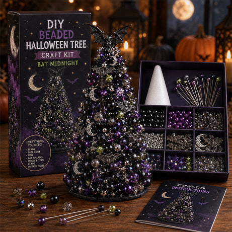 DIY Beaded Holiday Craft Kit – Christmas & Halloween Designs
