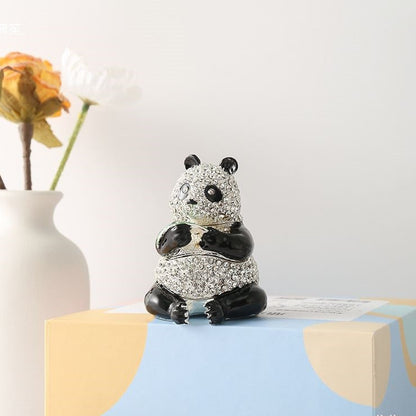 Enamel Jewelry Trinket Box – Creative Metal Gift for Rings & Keepsakes