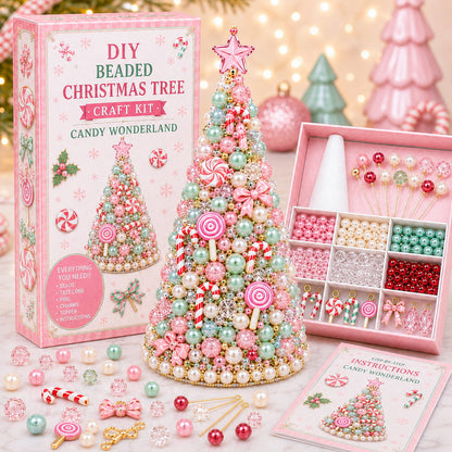 DIY Beaded Holiday Craft Kit – Christmas & Halloween Designs