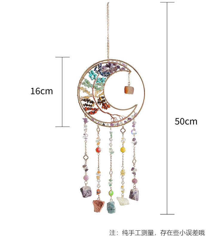 Crystal Pendant - Sunshine Rainbow Dream Catcher