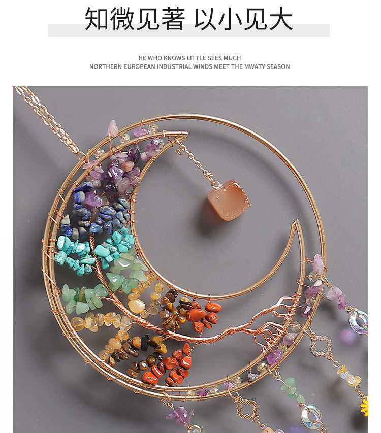 Crystal Pendant - Sunshine Rainbow Dream Catcher