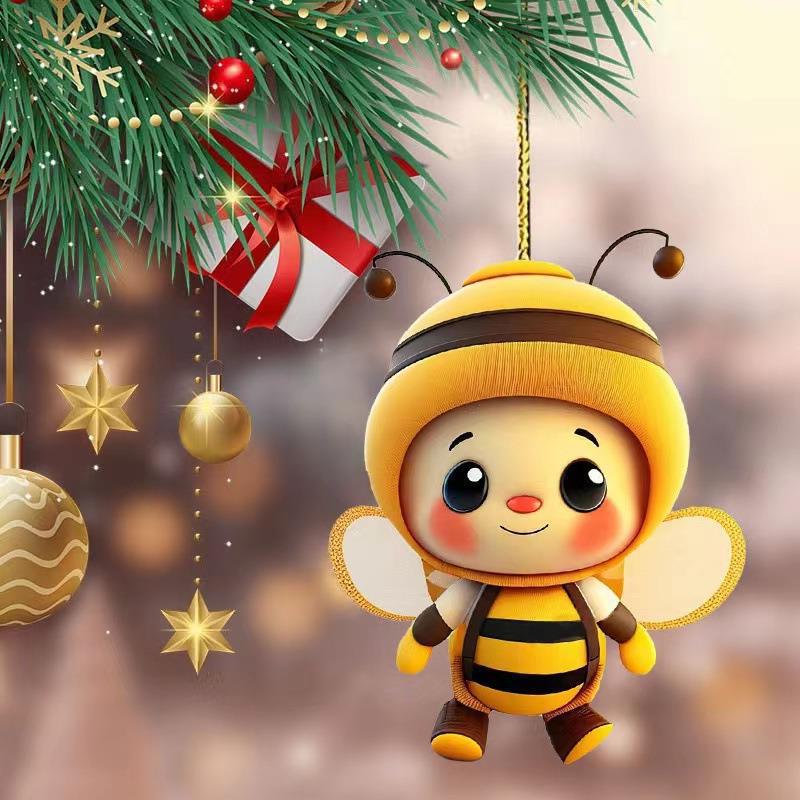 Adorable Bumblebee Car Accessory Set – Cute Dashboard Figurine & Vent Clip Air Freshener, Mini Bee Decor for Dashboard/AC Vent, Essential Oil Diffuser Stone, Fun Gift for Women, Teens, and First-Time Car Owners