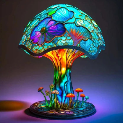 Magic Colorful Mushroom Night Light - Decoration Home USB