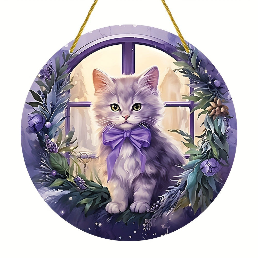 Animal Series Colorful Stained Glass Style Hanging Ornaments for Home